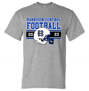 Harrison Central Football 2023 Design-21 Gildan DryBlend T-Shirt