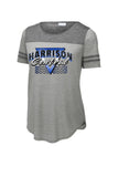 Harrison Central 2024 101 Ladies PosiCharge Tri-Blend Wicking Fan Tee