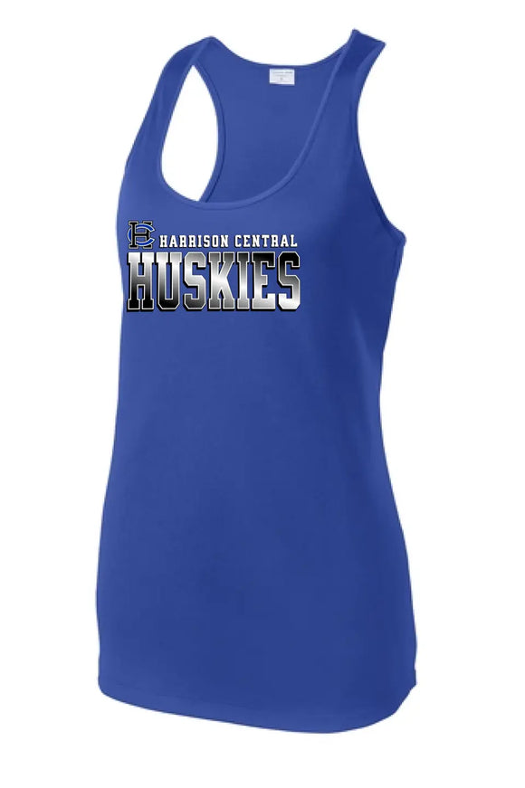 Harrison Central 2024 102 Ladies PosiCharge Competitor Racerback Tank