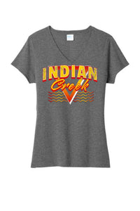 Indian Creek 2024 101 Ladies Tri-Blend V-Neck Tee