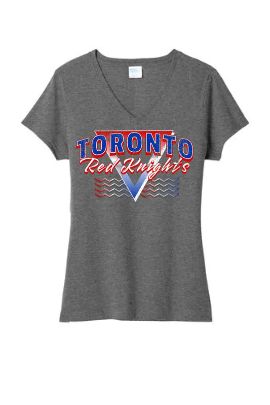Toronto 2024 101 Ladies Tri-Blend V-Neck Tee