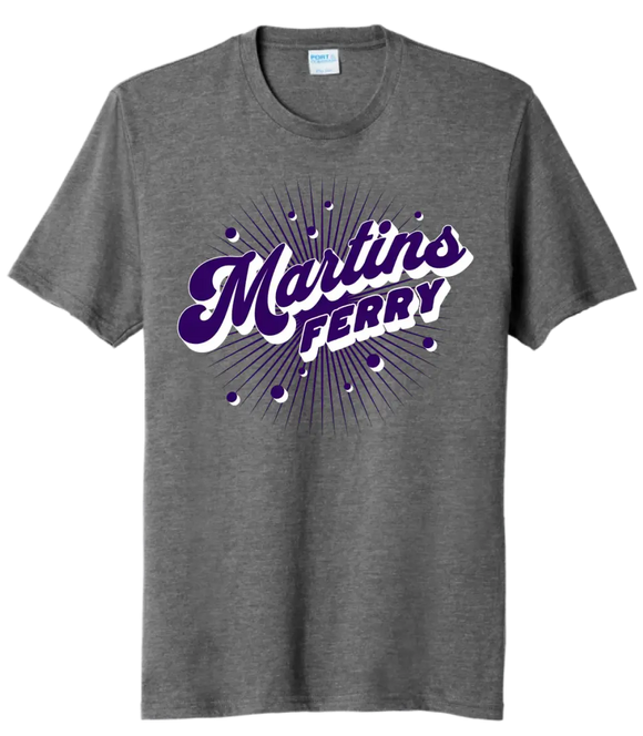 Martins Ferry 2024 100 Tri-Blend Tee