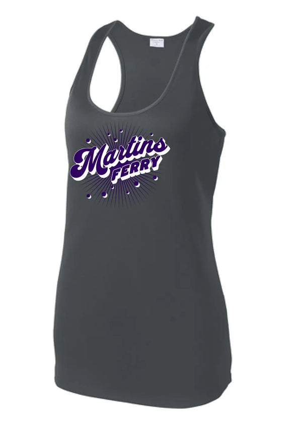 Martins Ferry 2024 100 Ladies PosiCharge Competitor Racerback Tank