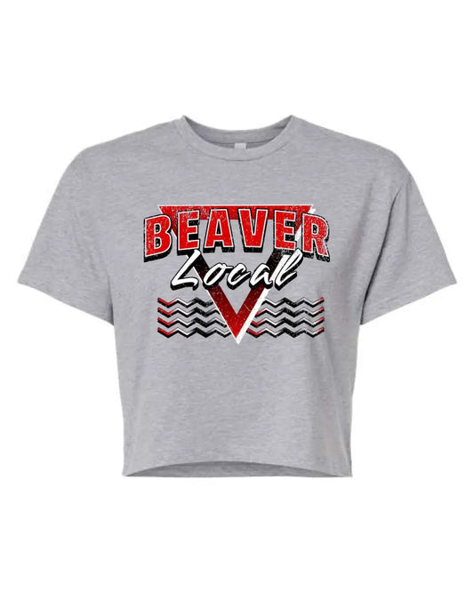 Beaver Local 2024 101 Women's Ideal Crop Top