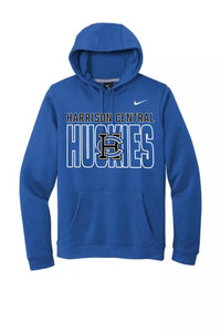 Harrison Central 2024 104 Nike Club Fleece Pullover Hoodie