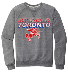 Toronto 2024 104 Jerzees Snow Heather French Terry Raglan Crew