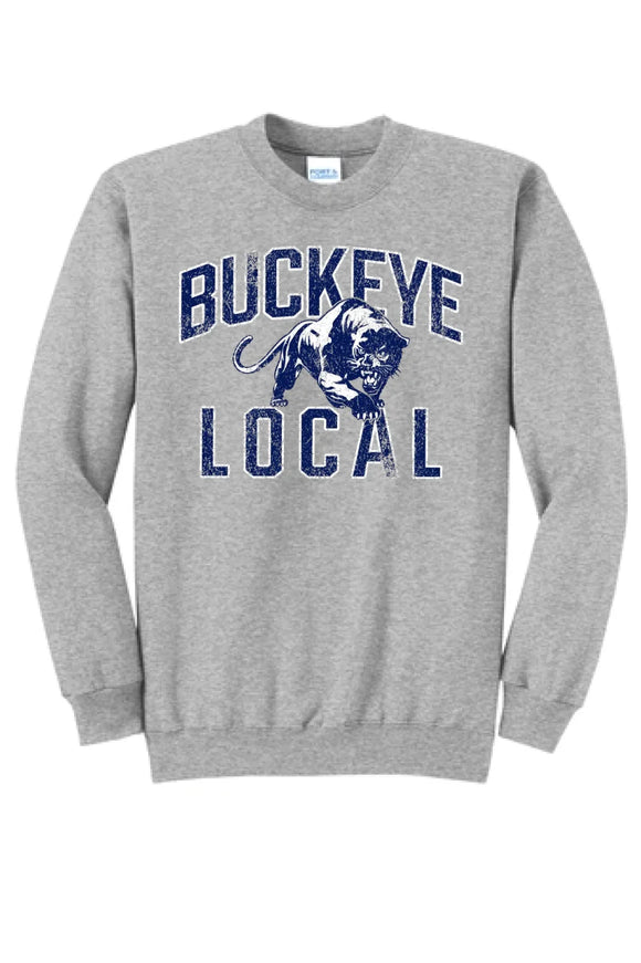 Buckeye Local 2024 004 Core Fleece Crewneck Sweatshirt