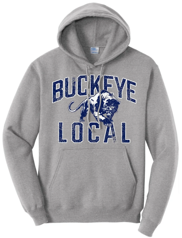 Buckeye Local 2024 004 Core Fleece Pullover Hooded Sweatshirt