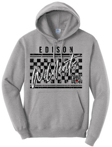 Edison Wildcats 2024 105 Core Fleece Pullover Hooded Sweatshirt