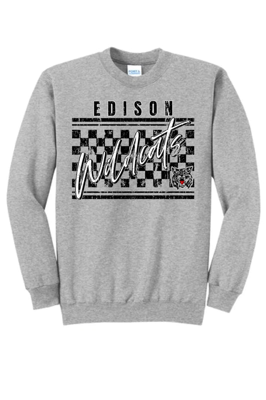 Edison Wildcats 2024 105 Core Fleece Crewneck Sweatshirt
