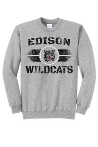 Edison Wildcats 2024 104 Core Fleece Crewneck Sweatshirt