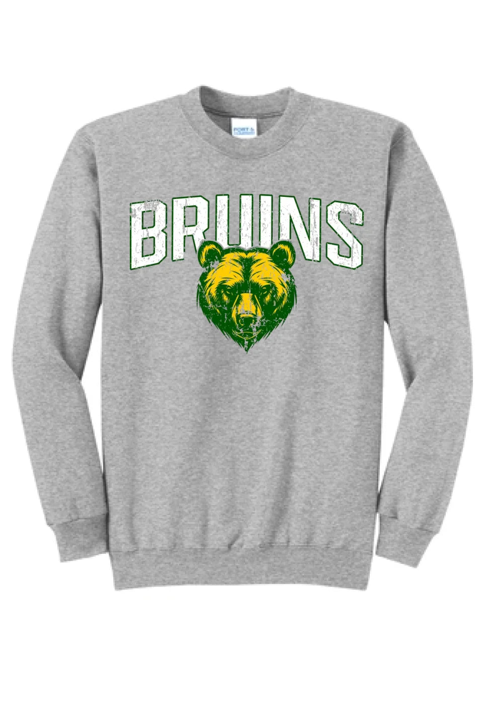 Brush Back Stacked Logo Crew - New Balance