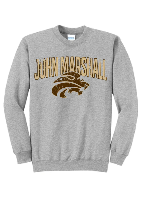 John Marshall 2024 100 Core Fleece Crewneck Sweatshirt