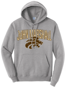 John Marshall 2024 100 Core Fleece Pullover Hooded Sweatshirt