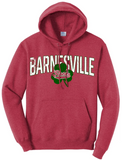 Barnesville 2024 100 Core Fleece Pullover Hooded Sweatshirt