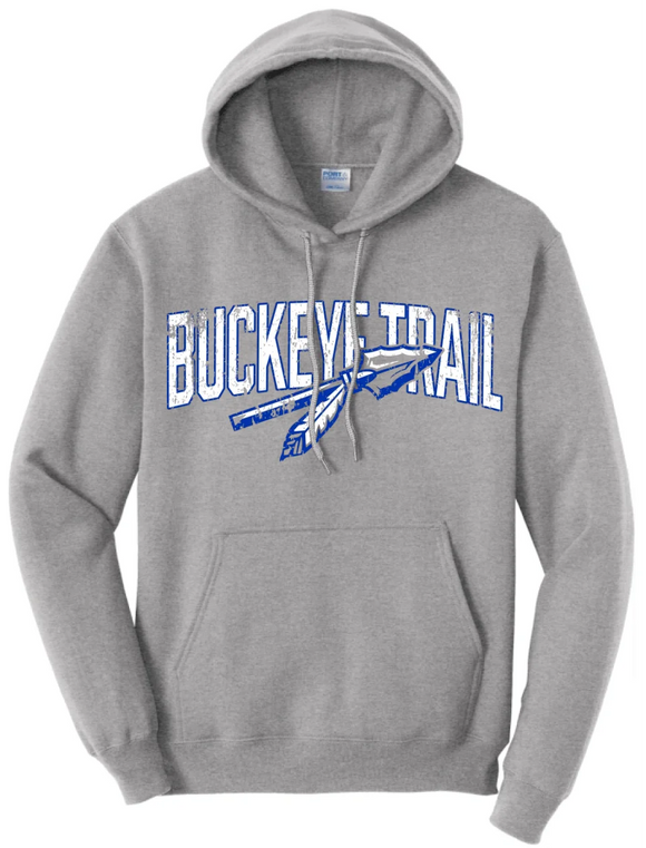 Buckeye Trail 2024 100 Core Fleece Pullover Hooded Sweatshirt