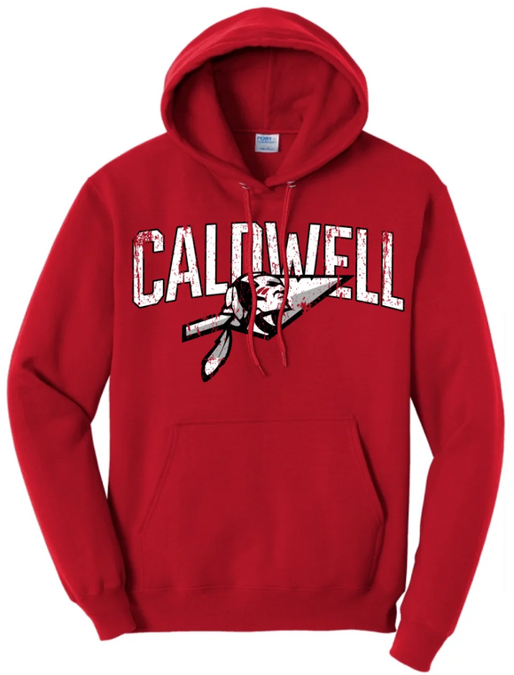 Caldwell 2024 100 Core Fleece Pullover Hooded Sweatshirt