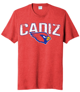 Cadiz Cardinals 2024 100 Tri-Blend Tee