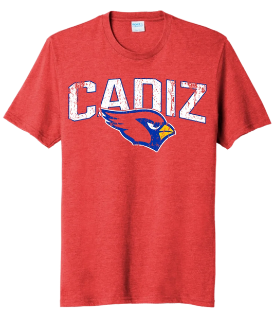 Cadiz Cardinals 2024 100 Tri-Blend Tee