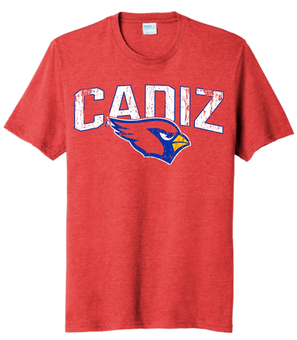 Cadiz Cardinals 2024 100 Tri-Blend Tee