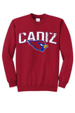 Cadiz Cardinals 2024 100 Core Fleece Crewneck Sweatshirt