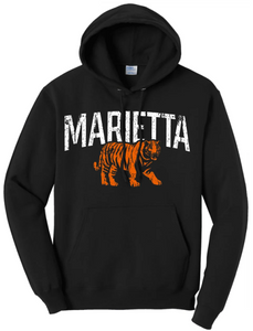 Marietta 2024 100 Core Fleece Pullover Hooded Sweatshirt