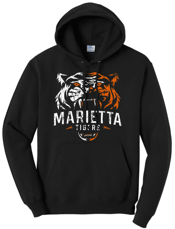 Marietta 2024 101 Core Fleece Pullover Hooded Sweatshirt