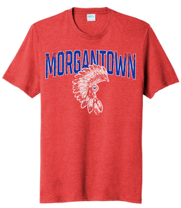 Morgantown 2024 100 Tri-Blend Tee