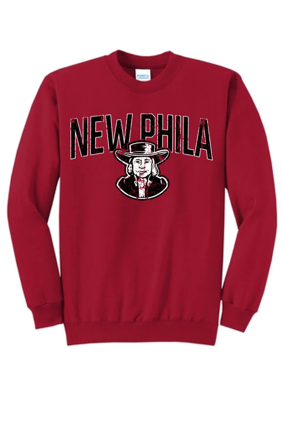 New Philadelphia 2024 100 Core Fleece Crewneck Sweatshirt