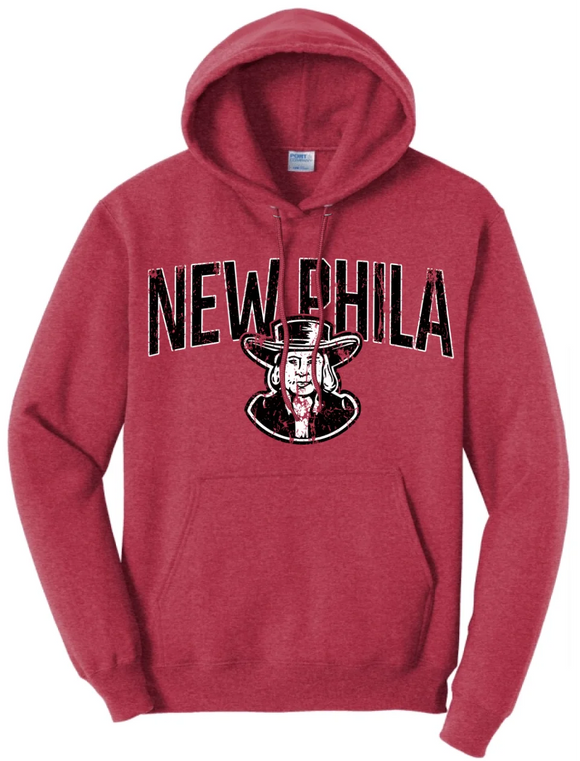 New Philadelphia 2024 100 Core Fleece Pullover Hooded Sweatshirt