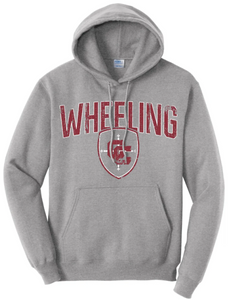 Wheeling Central Catholic 2024 100 Core Fleece Pullover Hooded Sweatshirt