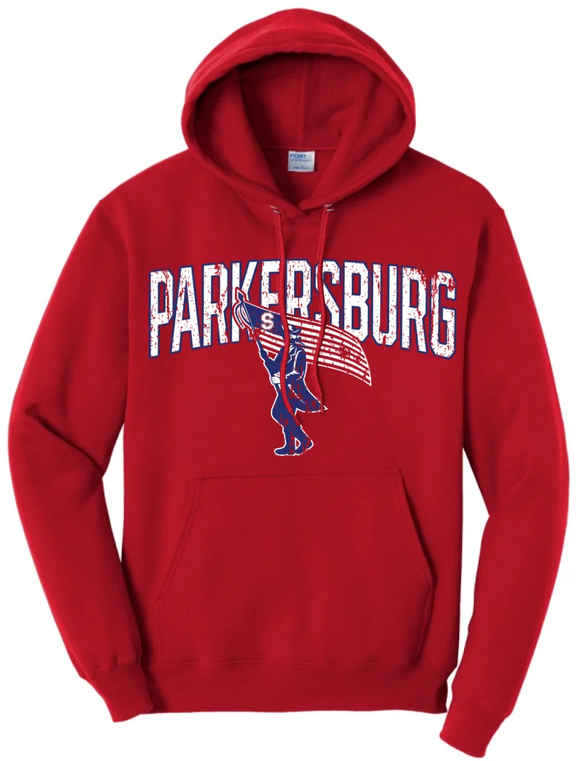 Parkersburg South 2024 100 Core Fleece Pullover Hooded Sweatshirt