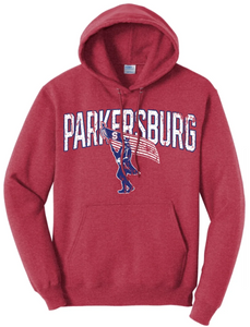 Parkersburg South 2024 100 Core Fleece Pullover Hooded Sweatshirt