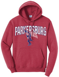 Parkersburg South 2024 100 Core Fleece Pullover Hooded Sweatshirt