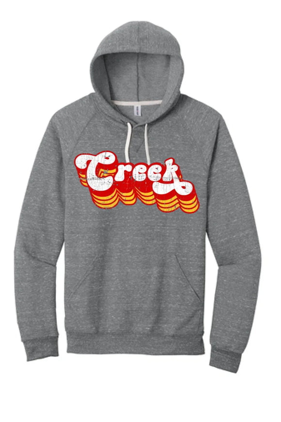 Indian Creek 2024 105 Jerzees Snow Heather French Terry Raglan Hoodie