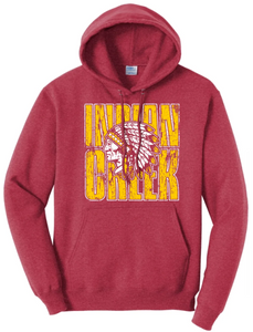 Indian Creek 2024 106 Core Fleece Pullover Hooded Sweatshirt