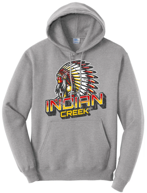 Indian Creek 2024 108 Core Fleece Pullover Hooded Sweatshirt