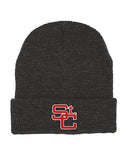 St. Clairsville Embroidery Mega Cap 5001C Waffle Knit Cuff Beanie