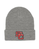 St. Clairsville Embroidery Mega Cap 5001C Waffle Knit Cuff Beanie