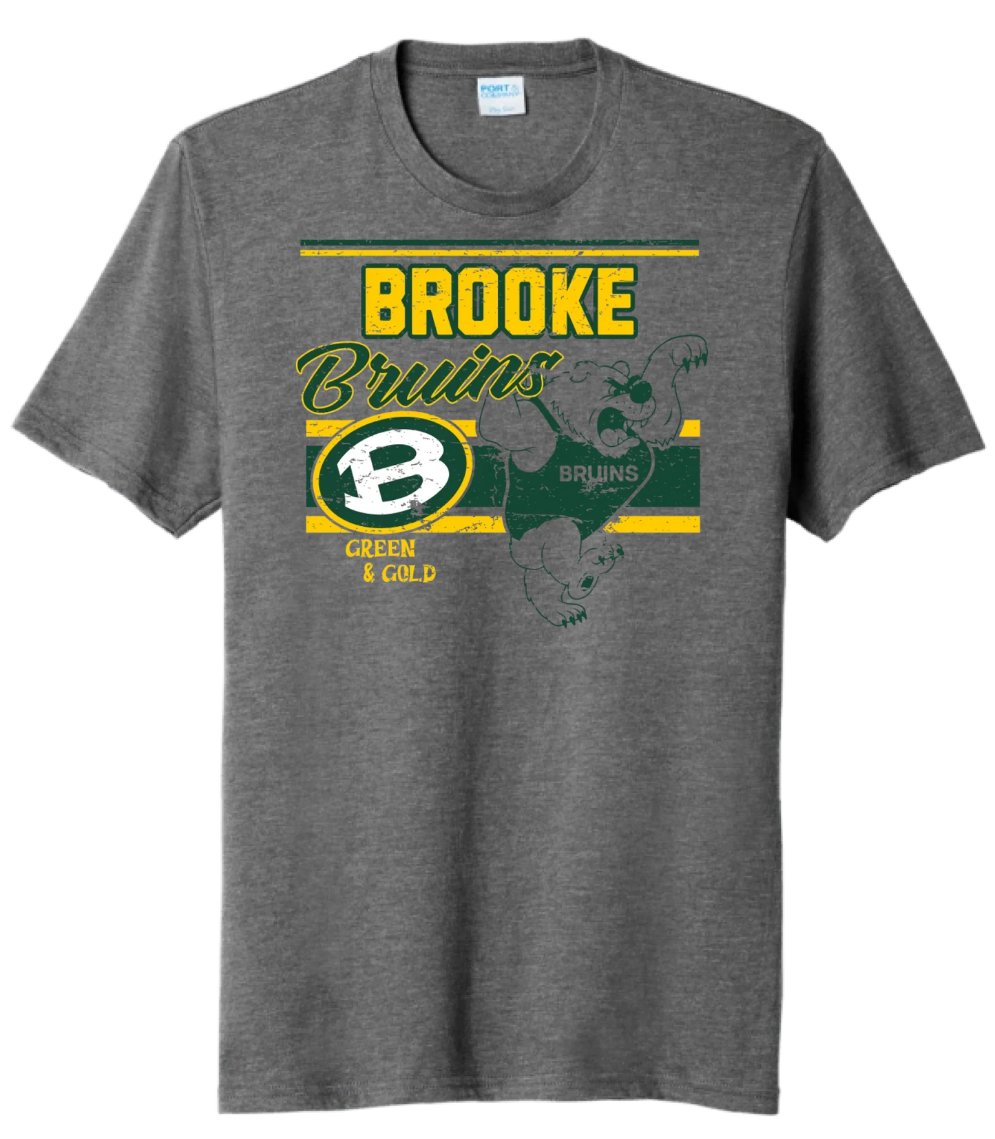 Brooke Green and Gold