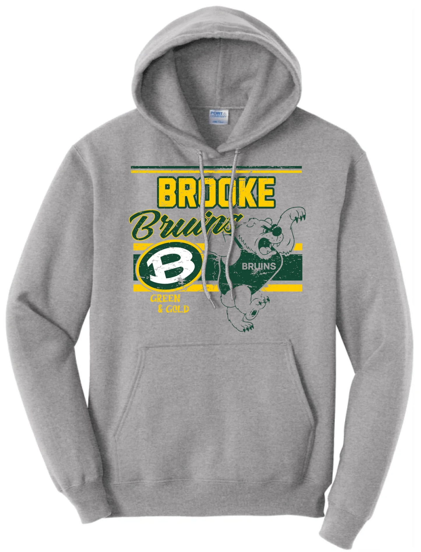 Brooke Green and Gold