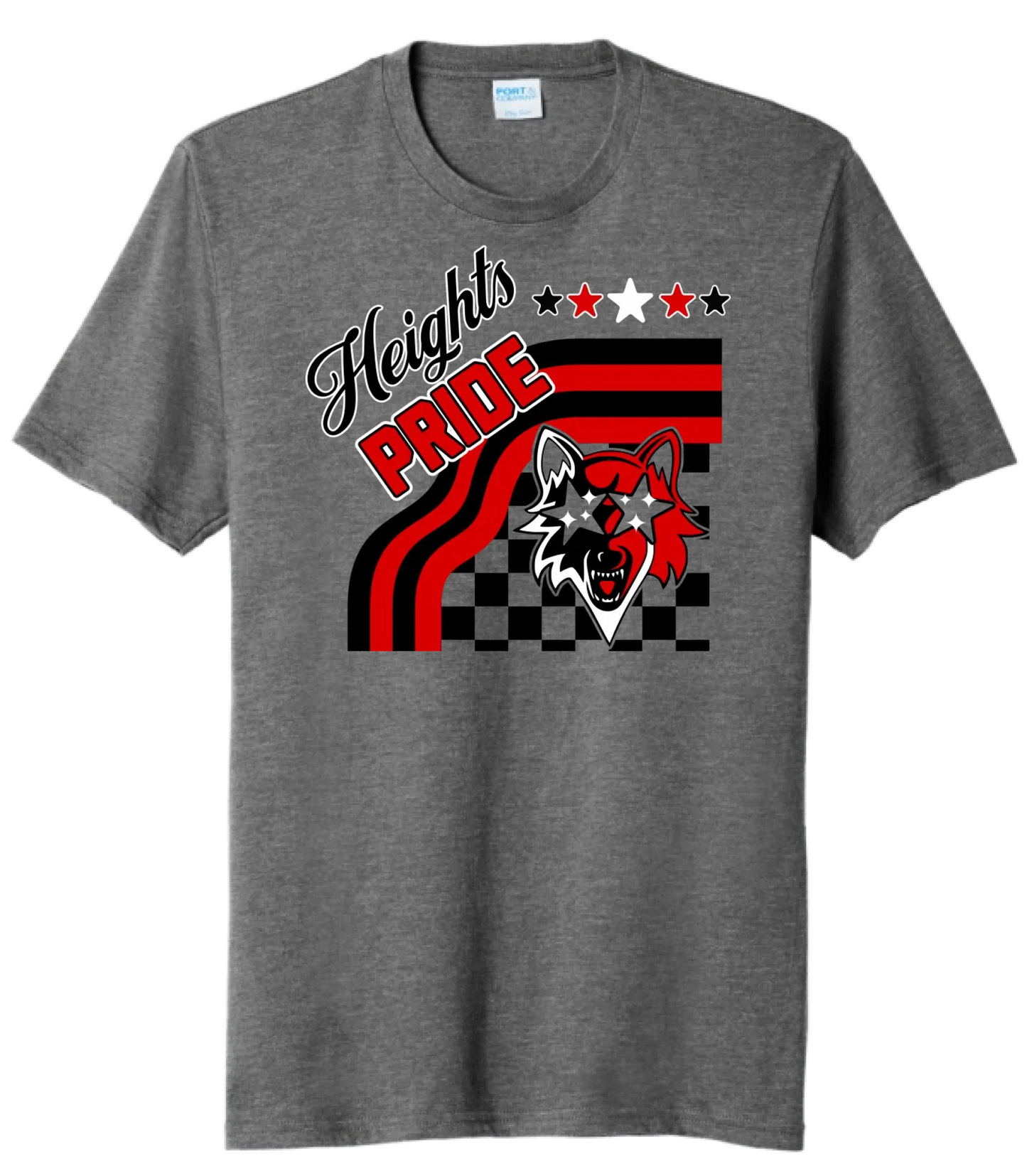 Cuyahoga Heights Dazzle Stripe and Checker
