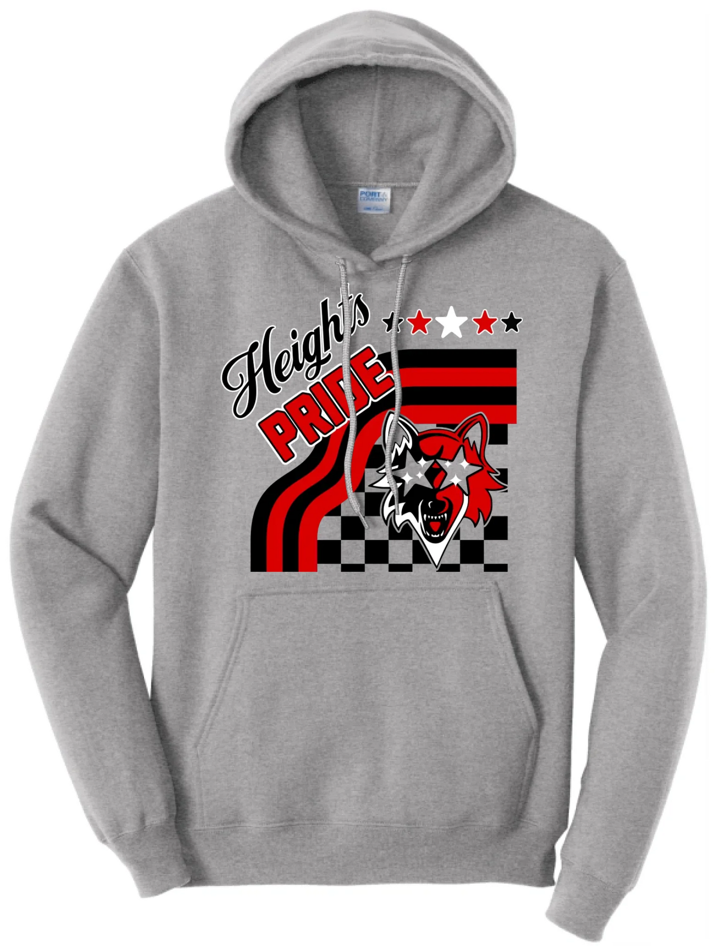 Cuyahoga Heights Dazzle Stripe and Checker