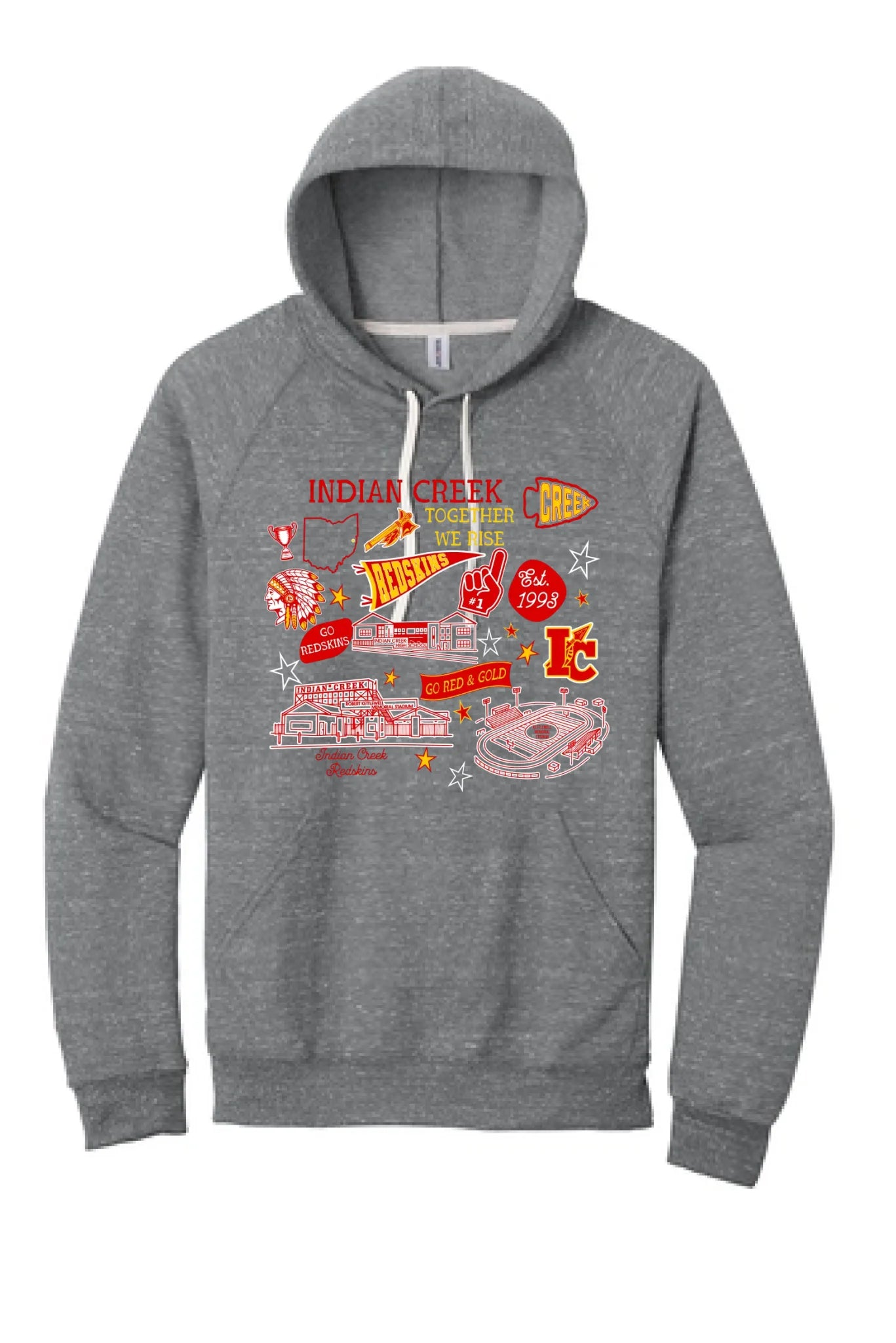 Indian Creek Icons on Gray