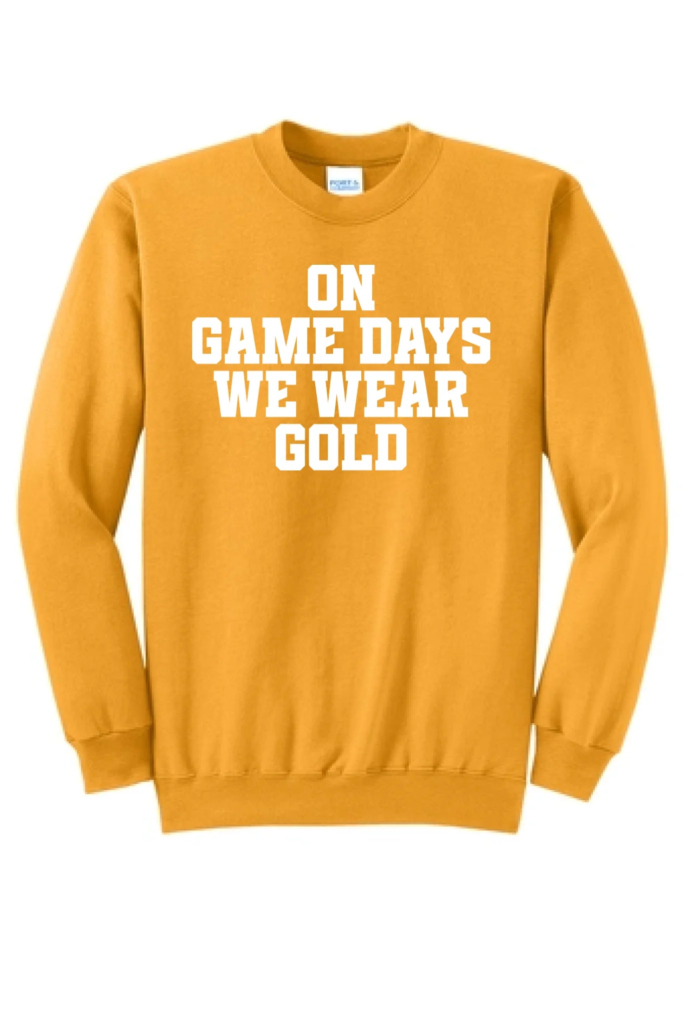 On Game Days We Wear Gold