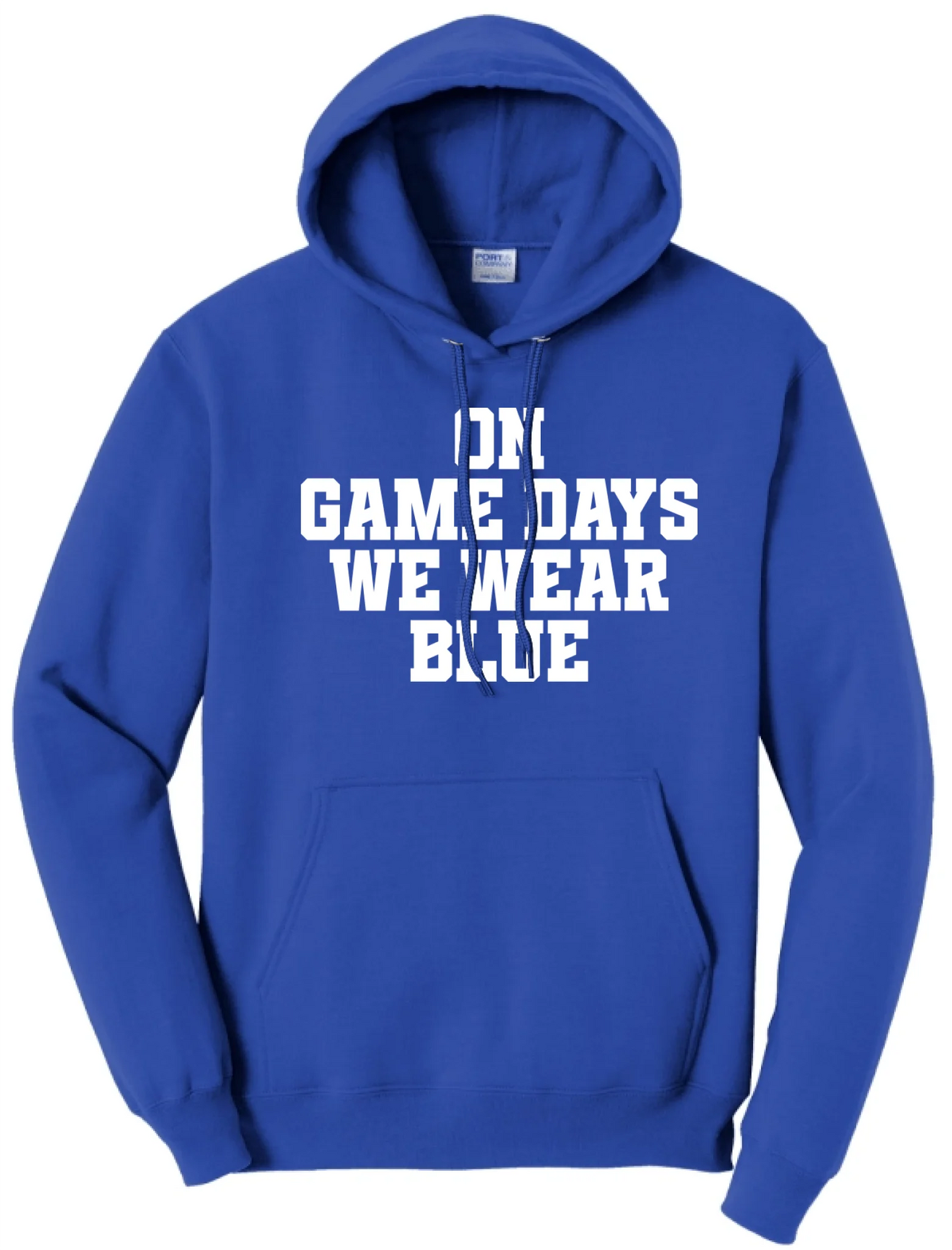 On Game Days We Wear Blue