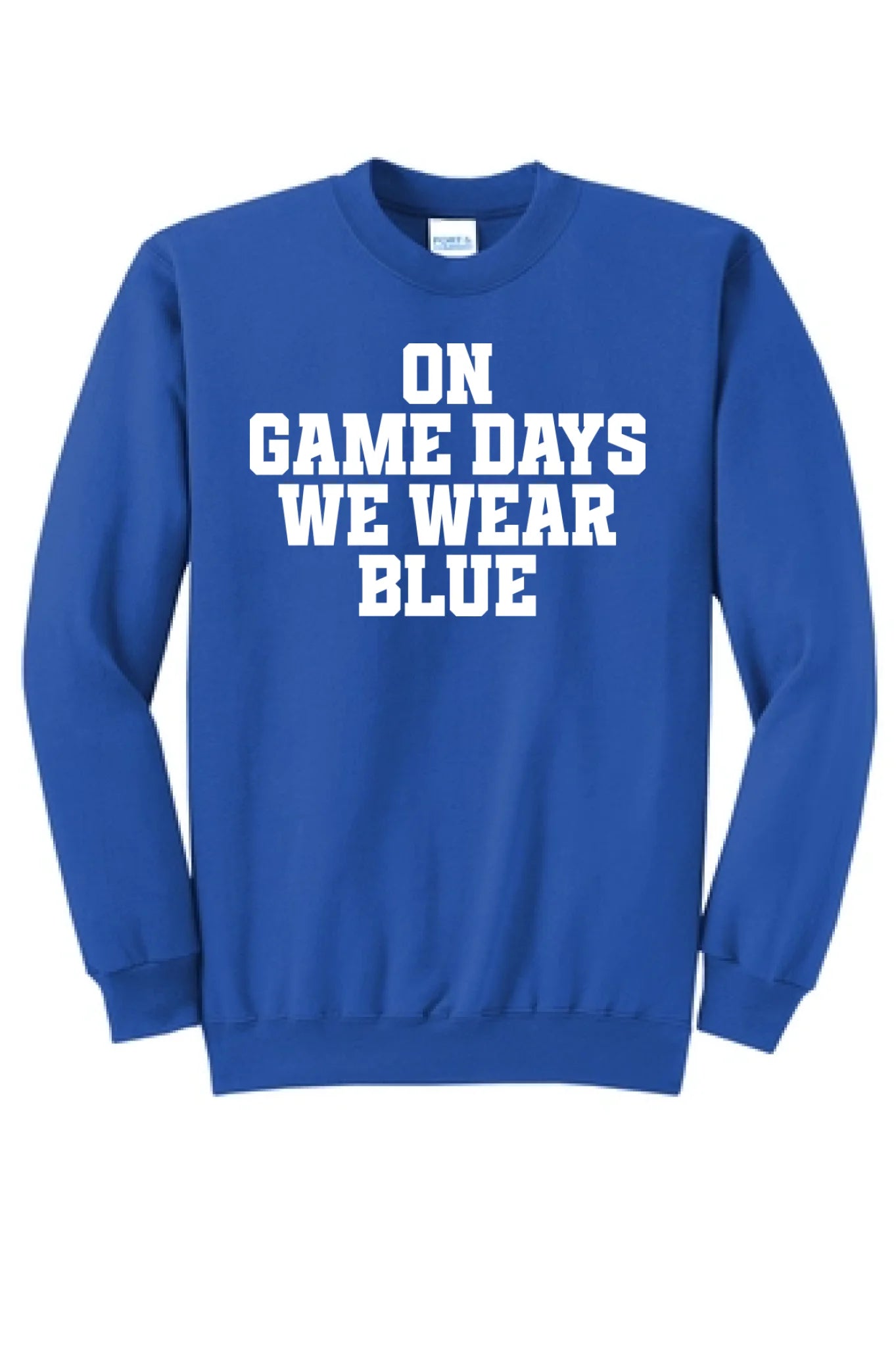 On Game Days We Wear Blue