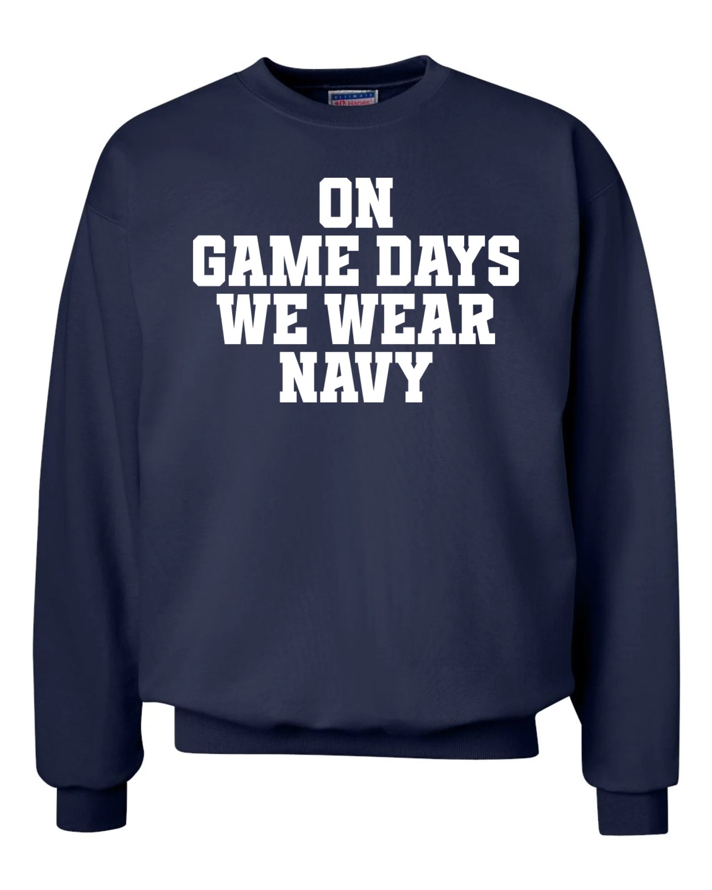 Hanes_F260_Navy_Front_High