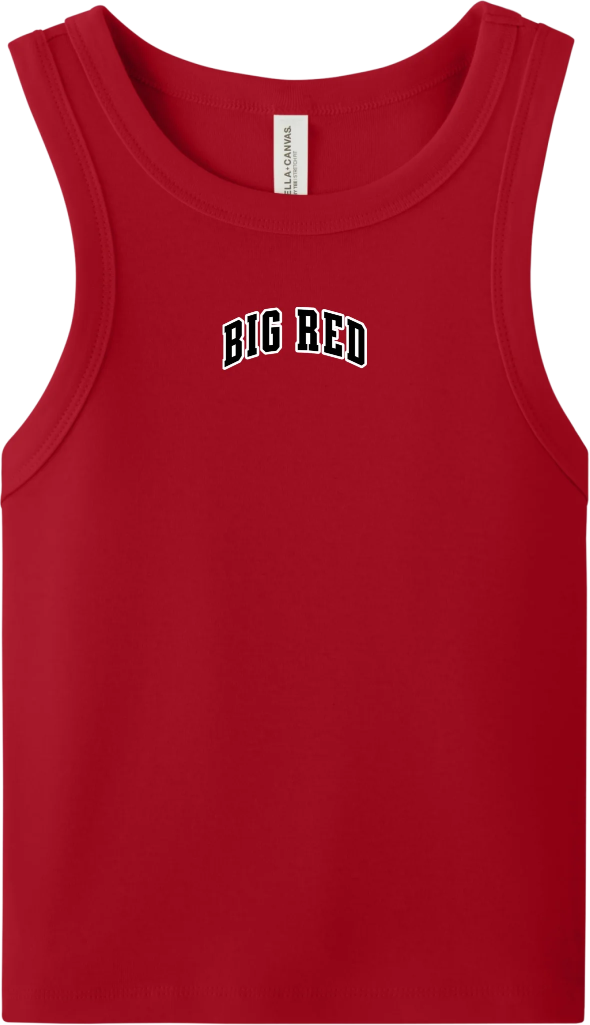 BC1019_Solid Red Blend_Flat_Front