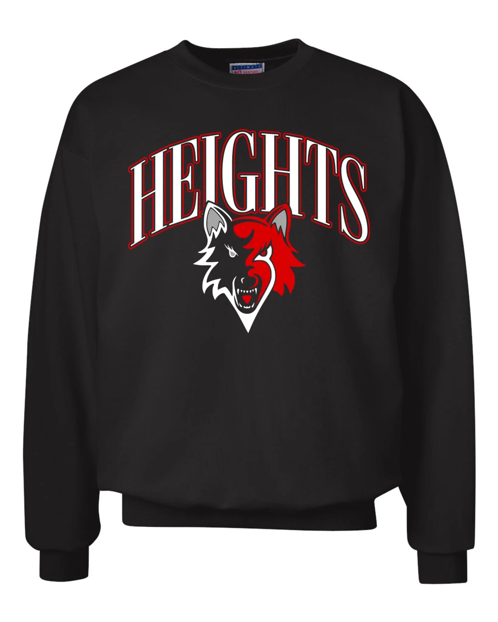 Hanes_F260_Black_Front_High